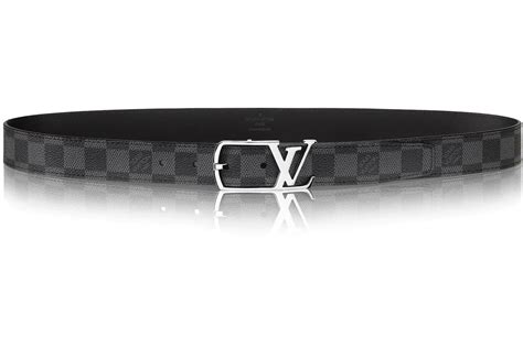 Louis Vuitton Neogram Belt Damier Graphite 30MM Grey/Black